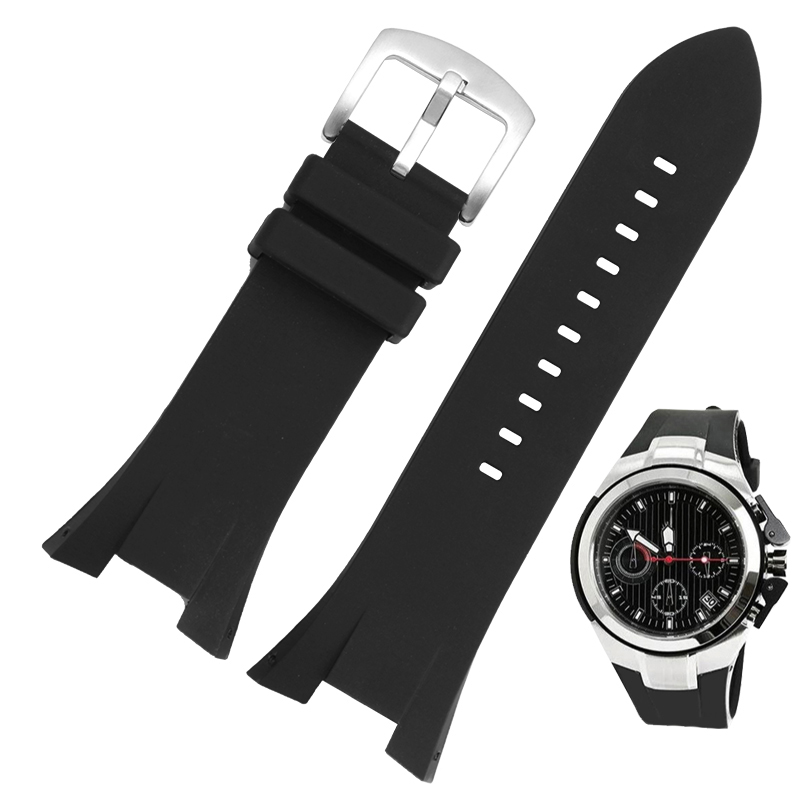 Watch Winder Single - 31x14mm Rubber Silicone Watch Band for