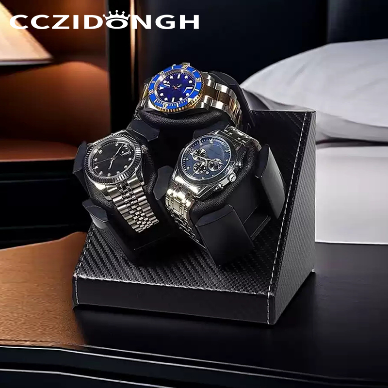 Watch Winder Single - 3+0 Watch Winder Leather Automatic Watch