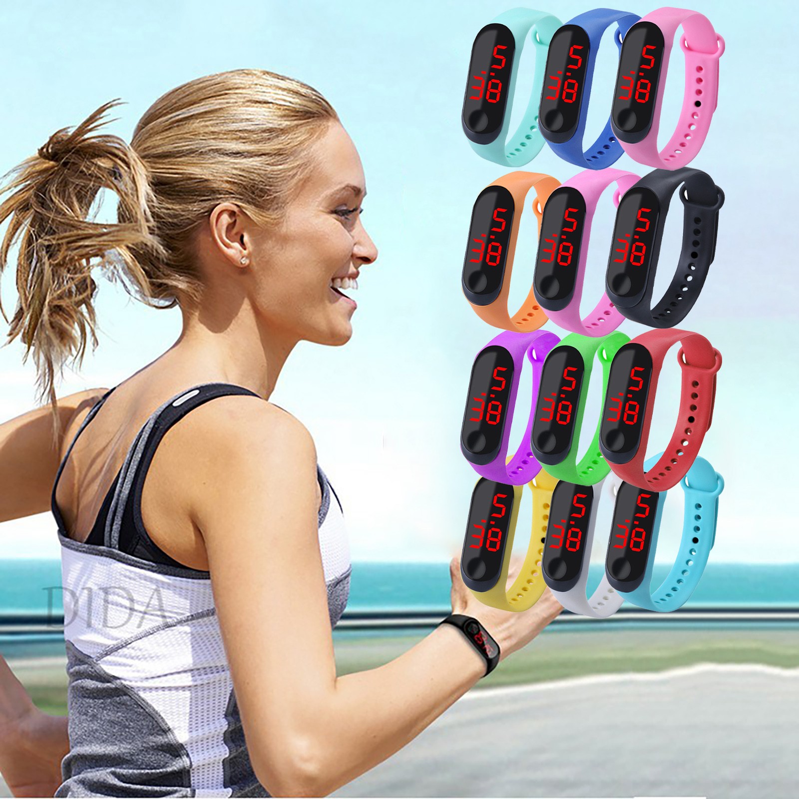 Smartwatch Watches Kids - Sports Outdoor Bracelet Electronic Watch Sports