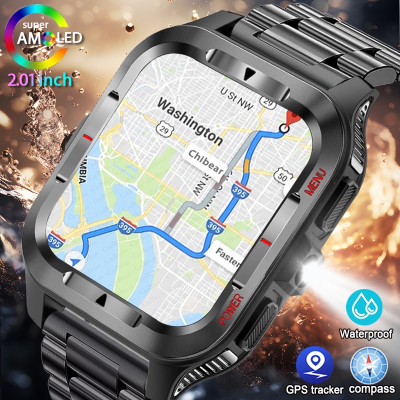Military New GPS Sports Smart  - Smartwatch New Watches 2025 ulasan dan harga
