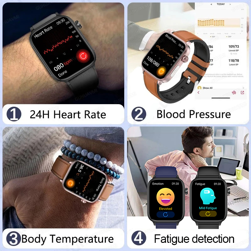 2025 New For XIAOM1 ECG+PPG Bl - Smartwatch New Watches 2025 ulasan dan harga