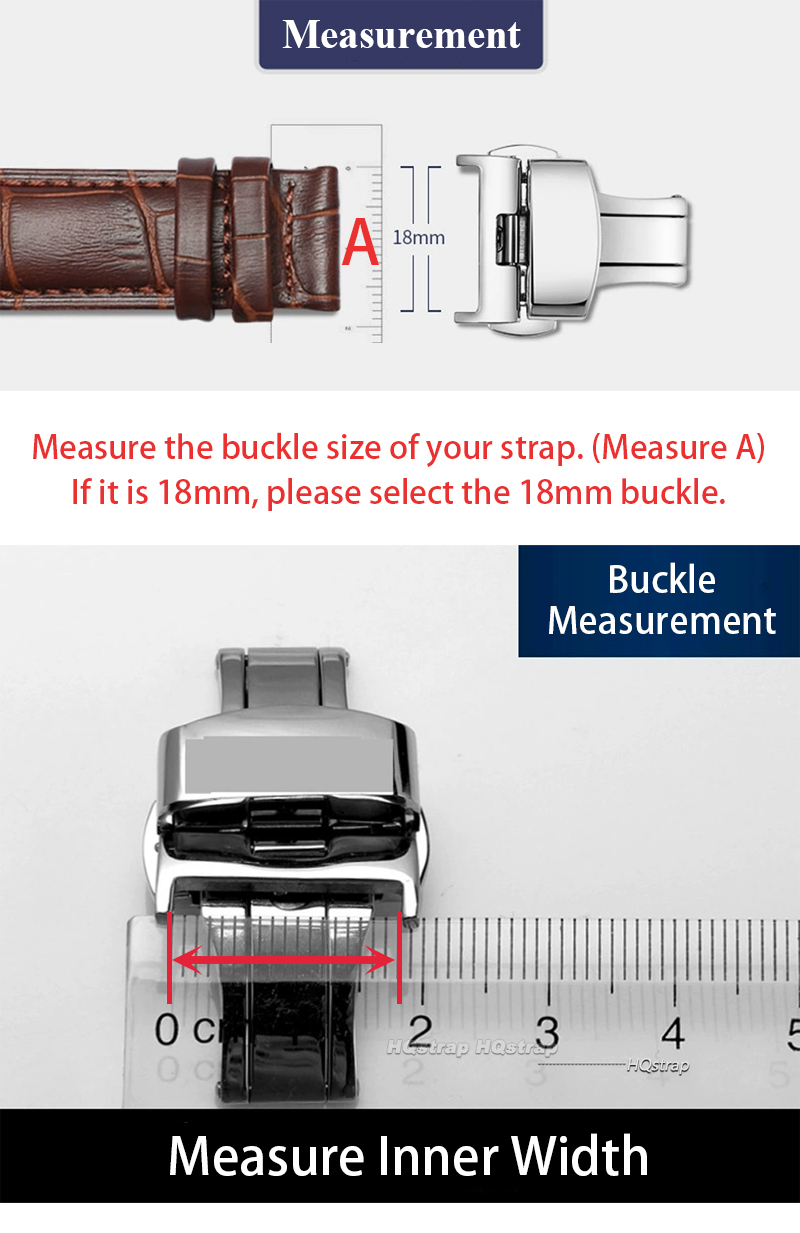 316L Stainless Steel Butterfly - Replacement Watch Bracelet ulasan dan harga