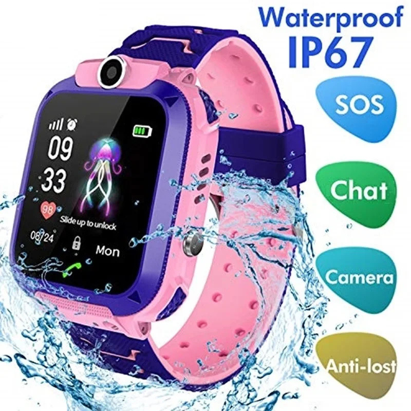 2G Kids Smart Watch SOS Call L - Smartwatch Watches Kids ulasan dan harga