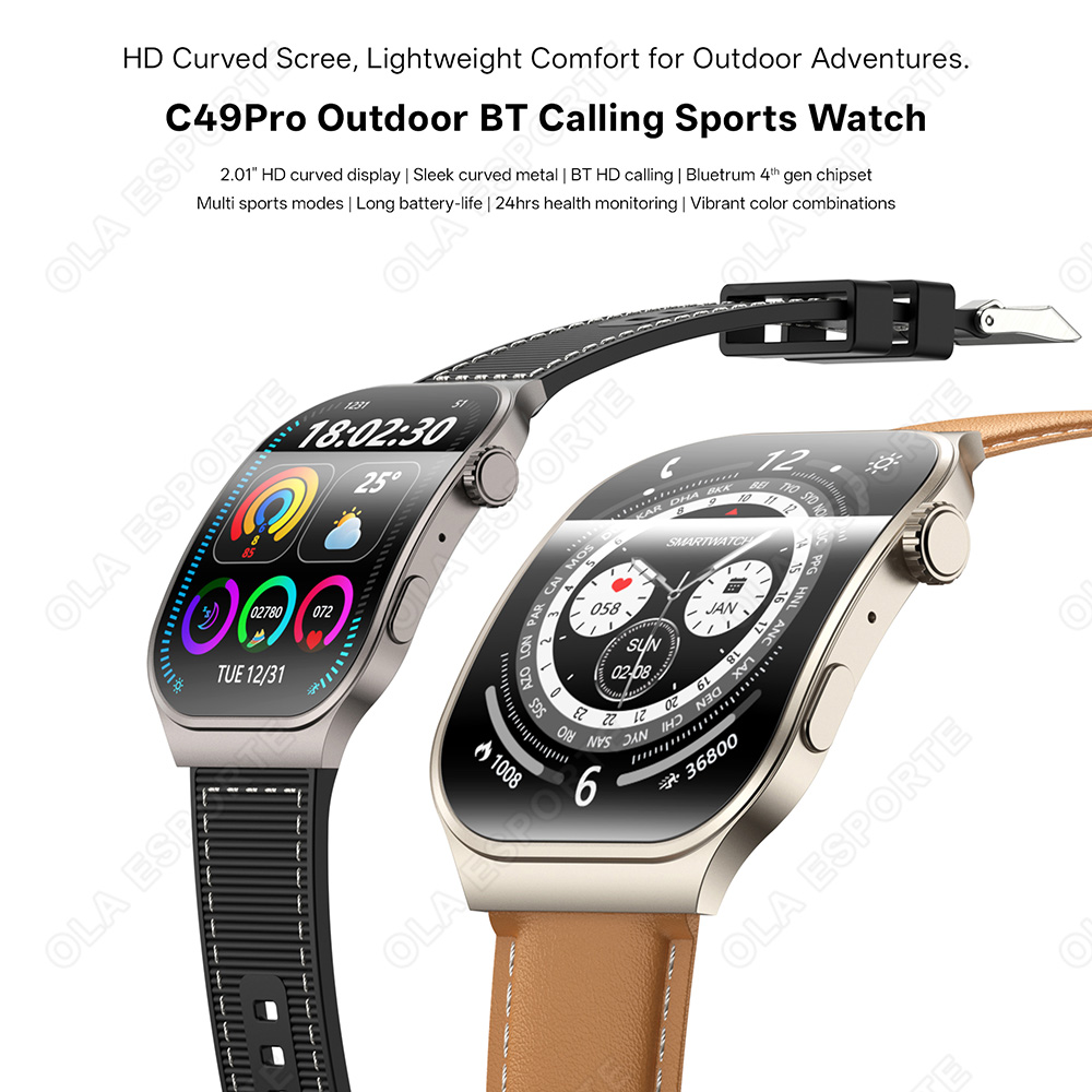 New Curved Screen Smart Watch  - Smartwatch New Watches 2025 ulasan dan harga