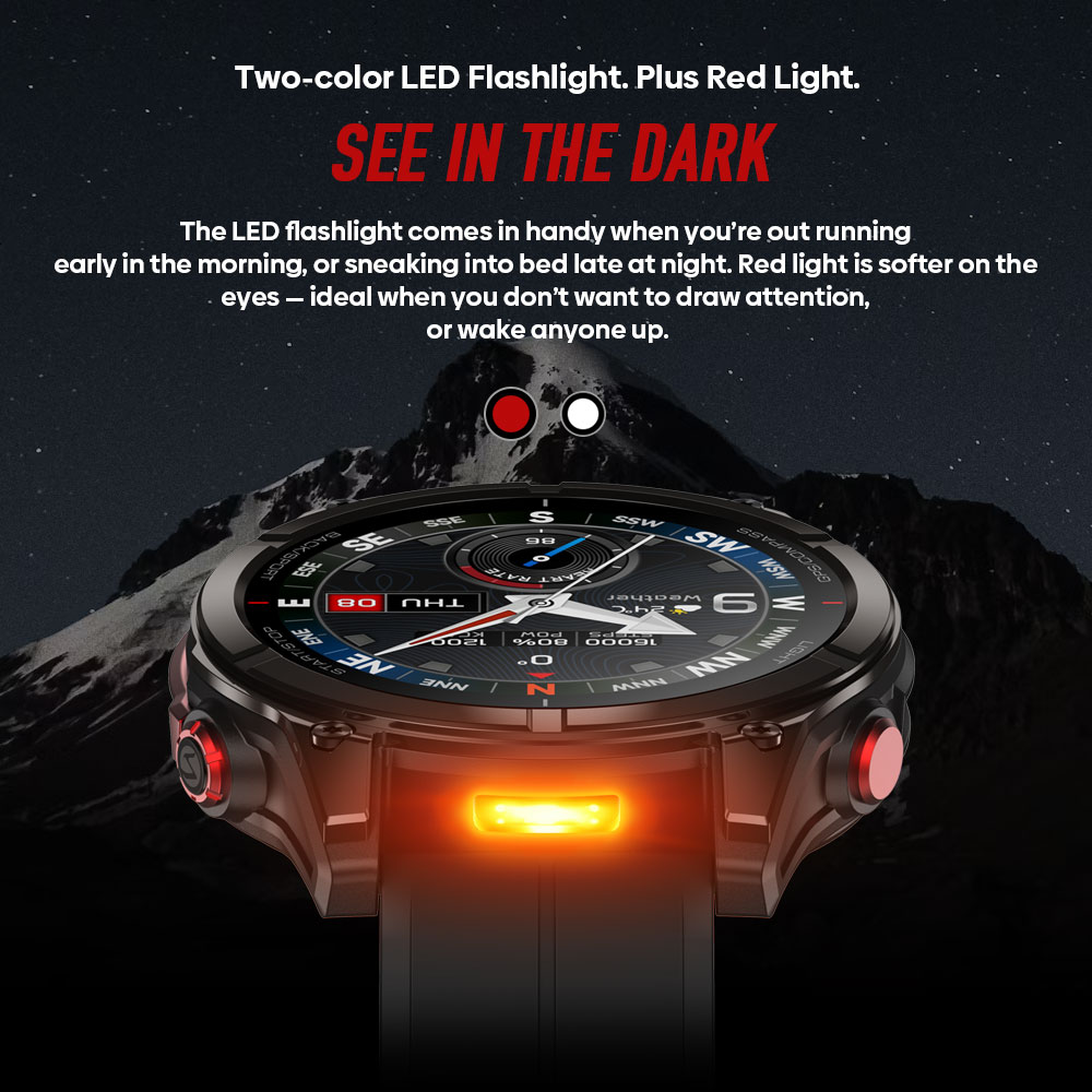 New Zeblaze Stratos 4 PRO AMOL - Hybrid Smartwatch ulasan dan harga