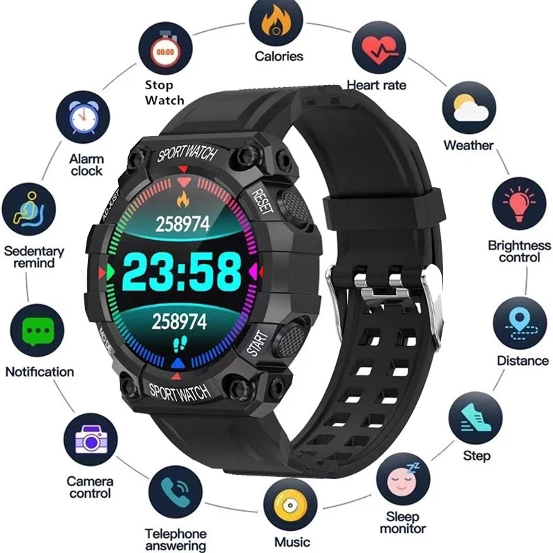 Y56 Smart Watch Men Women Full - Watch Smart Y56 ulasan dan harga