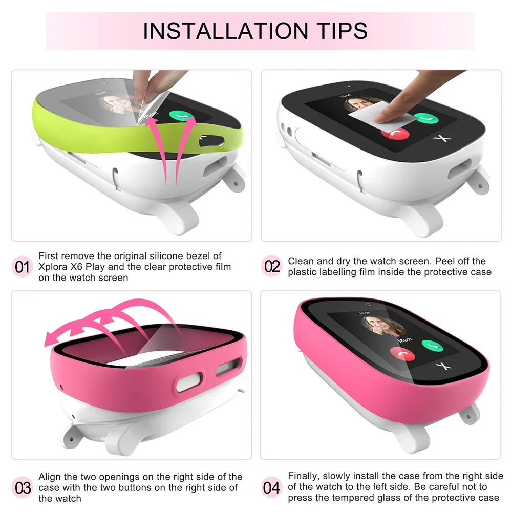 Case for Xploar X6 Play Kids S - Smartwatch Watches Kids ulasan dan harga
