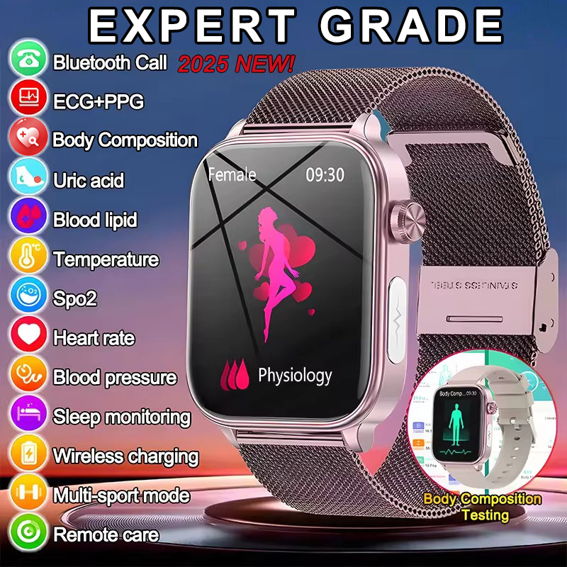 2025 New ECG+PPG Monitoring Sm - Smartwatch New Watches 2025 ulasan dan harga