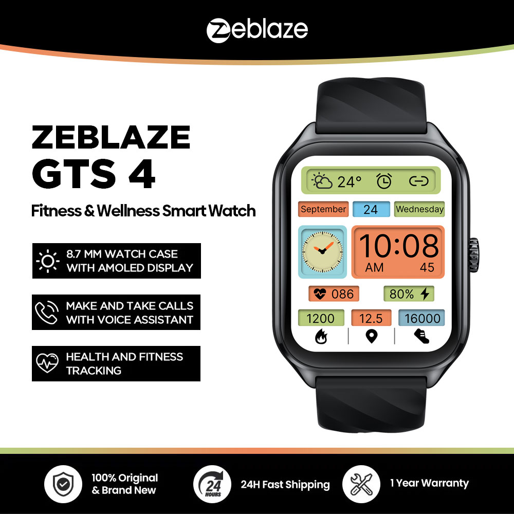 New Zeblaze GTS 4 Voice Callin - Smartwatch New Watches 2025 ulasan dan harga