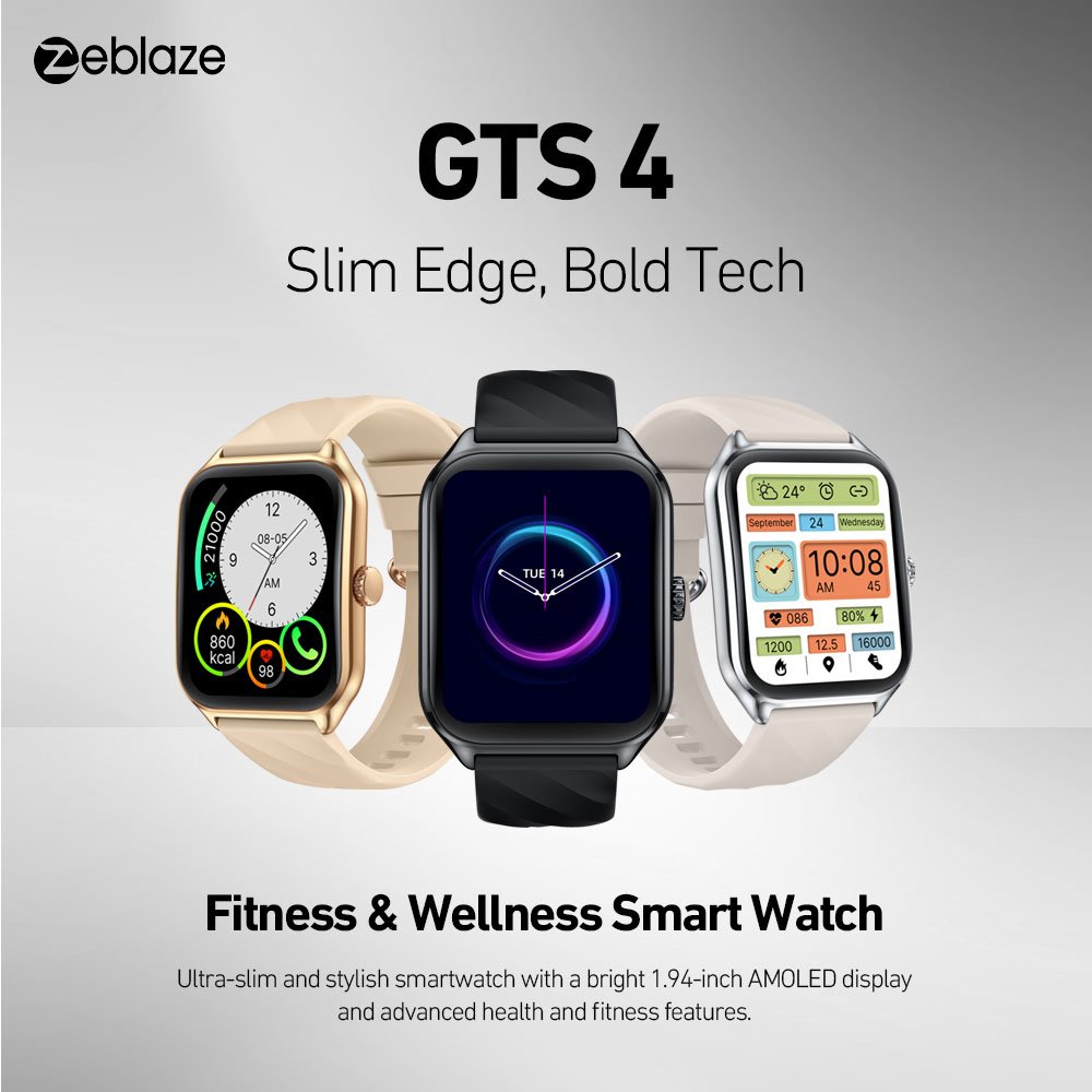 New Zeblaze GTS 4 Voice Callin - Smartwatch New Watches 2025 ulasan dan harga