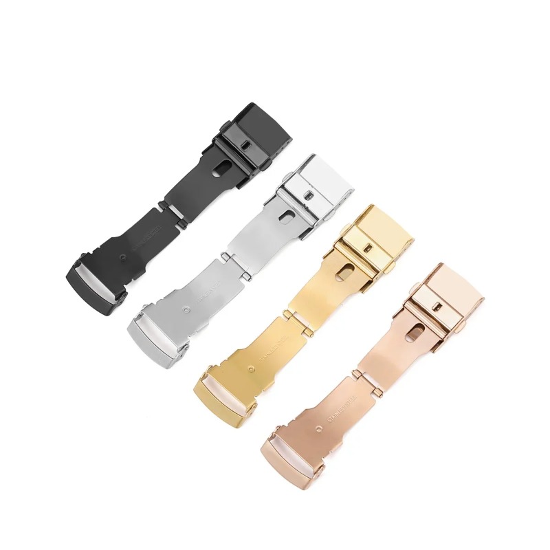 316L Solid Stainless Steel Buc - Replacement Watch Bracelet ulasan dan harga