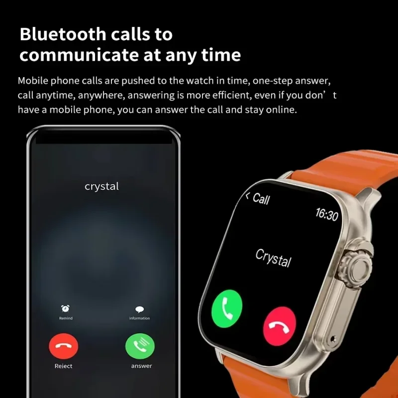 New Watch T10 Ultra Smart Watc - Smartwatch Watches For Men With Gps ulasan dan harga