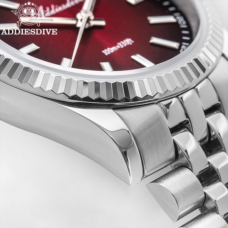 ADDIESDIVE 36MM Japan VH31 100 - Minimalist Thin Watch ulasan dan harga