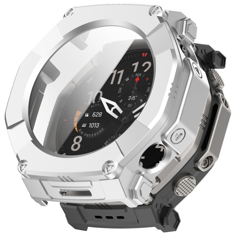PC+Tempered Glass Case for Ama - Smartwatch Watches Amazfit ulasan dan harga