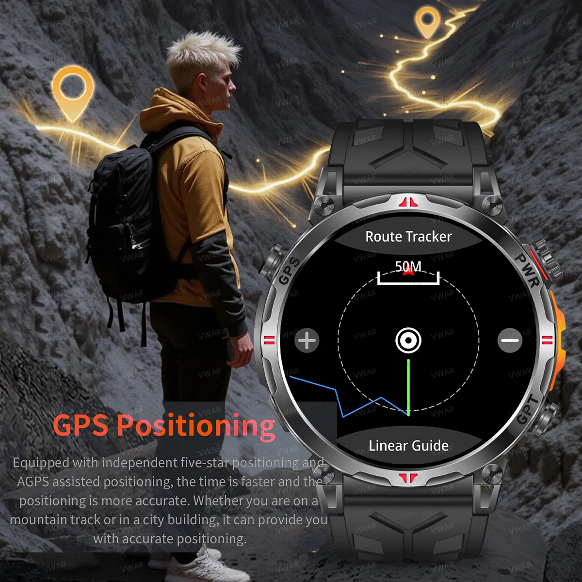 2025 New VWAR Air5 Ultra GPS S - Watch Vs Smartwatch ulasan dan harga