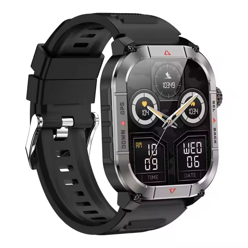 New HK84 Men Smart Watch AMOLE - Smartwatch Watches For Men With Gps ulasan dan harga