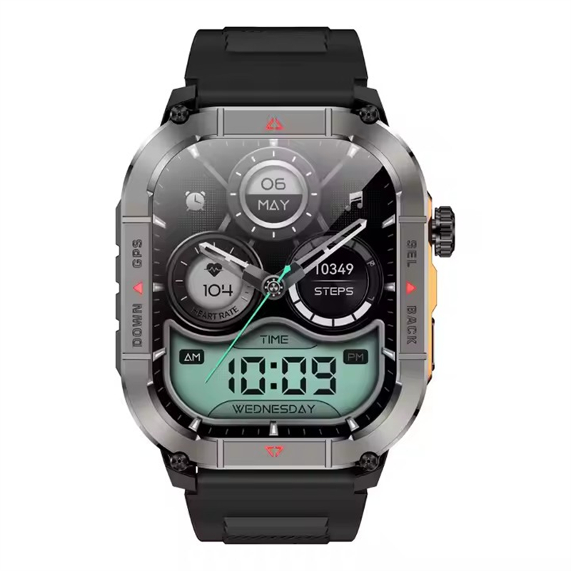 New HK84 Men Smart Watch AMOLE - Smartwatch Watches For Men With Gps ulasan dan harga