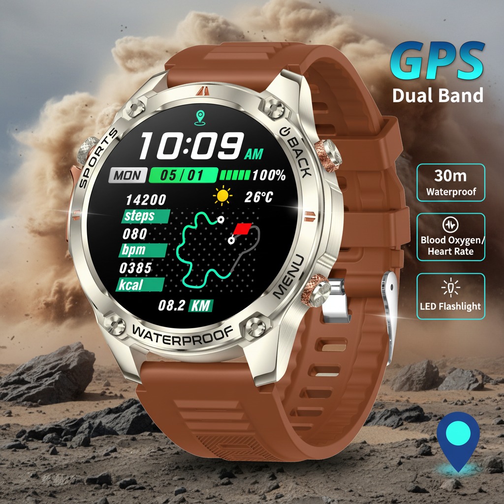 VWAR New GPS Smart Watch Men 1 - Watch Vs Smartwatch ulasan dan harga