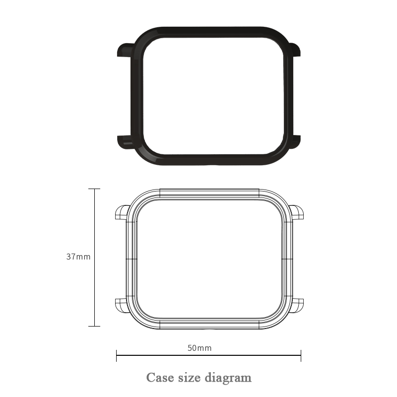 Case Cover for Amazfit Bip Ban - Smartwatch Watches Amazfit ulasan dan harga