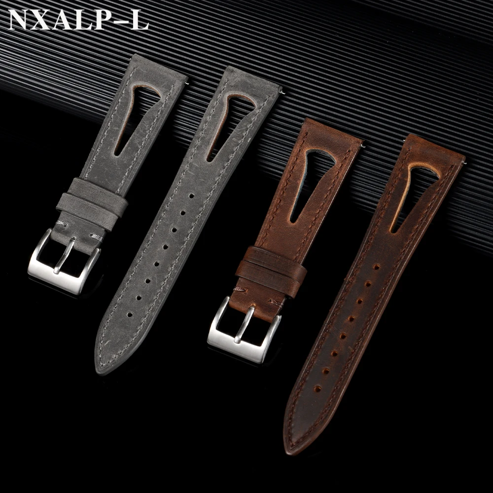 Cowhide Watch Band 20mm 21mm 2 - Omega Watches Smartwatch ulasan dan harga