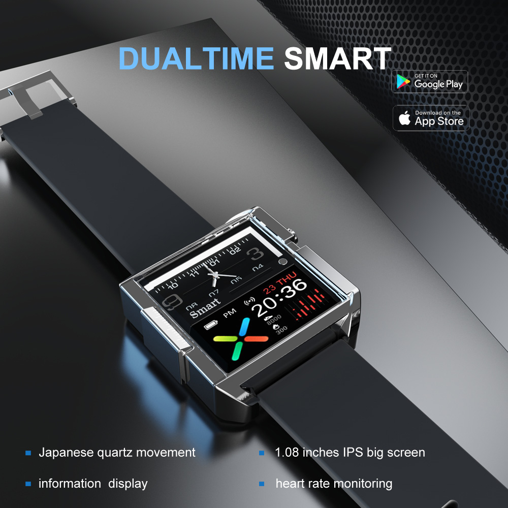 T9 Hybrid Smartwatch Heart Rat - Hybrid Smartwatch ulasan dan harga