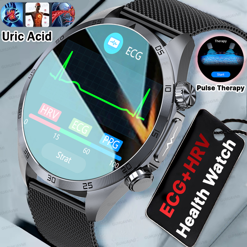 2026 New ECG+PPG Monitor Pulse - Smartwatch New Watches 2025 ulasan dan harga