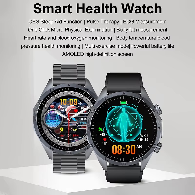 2026 New ECG+PPG Monitor Pulse - Smartwatch New Watches 2025 ulasan dan harga