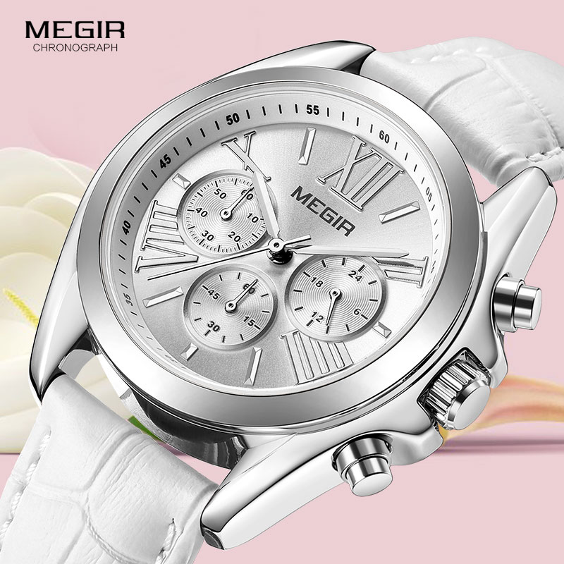 MEGIR2019 New Luxury Leather W - Minimalist Thin Watch ulasan dan harga