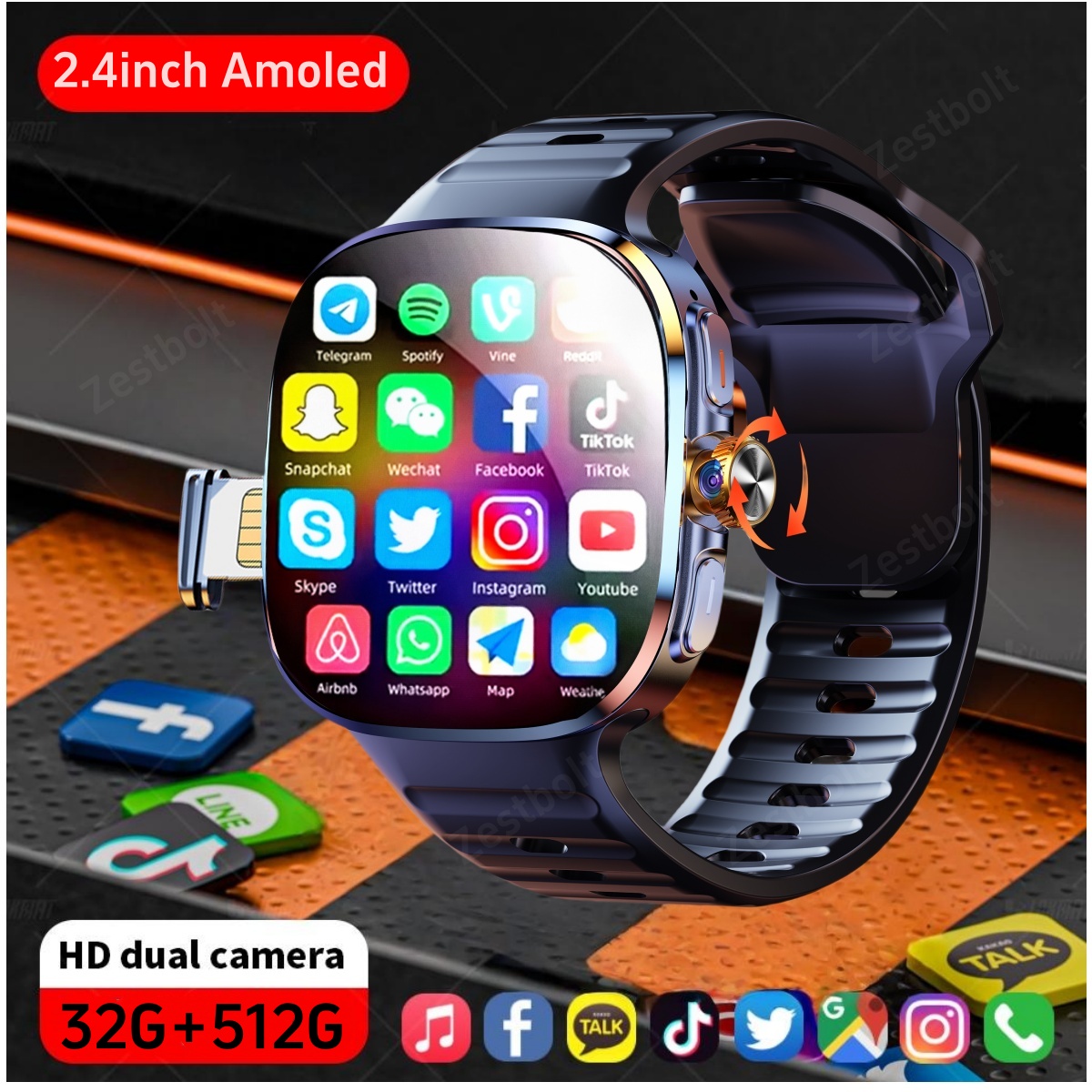 M99 Smartwatch 2.4inch Larger  - Smartwatch New Watches 2025 ulasan dan harga