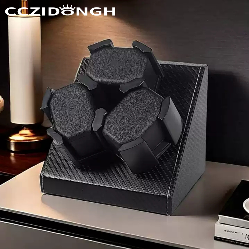 3+0 Watch Winder Leather Autom - Watch Winder Single ulasan dan harga