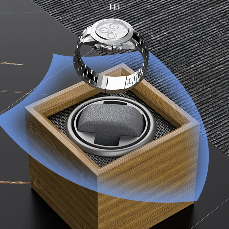 Luxury Brand Wood Watch Winder - Watch Winder Single ulasan dan harga