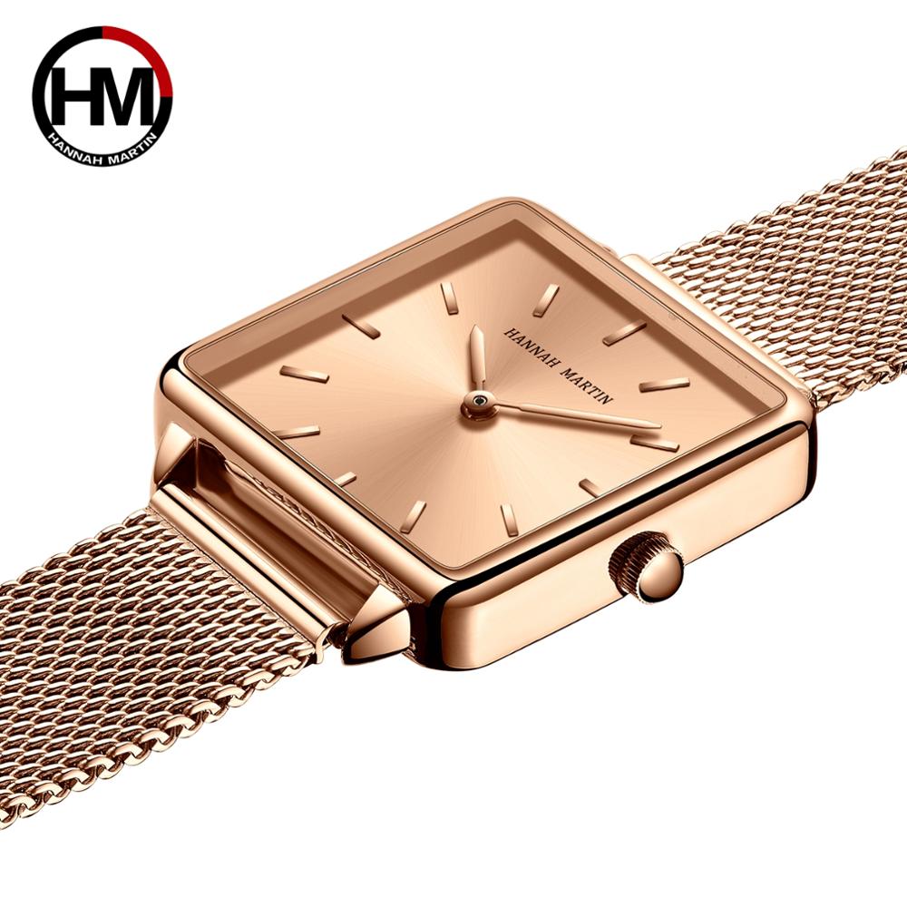 Genuine Leather Strap Japan Qu - Minimalist Thin Watch ulasan dan harga