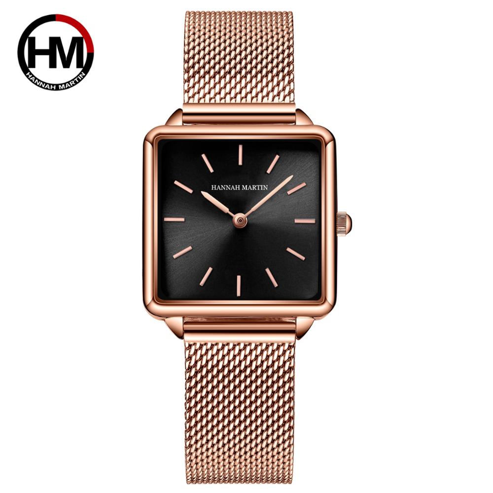 Genuine Leather Strap Japan Qu - Minimalist Thin Watch ulasan dan harga