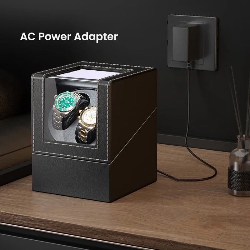 Double Watch Winder for Automa - Watch Winder Single ulasan dan harga