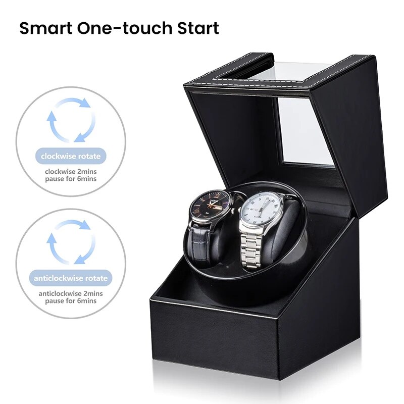 Double Watch Winder for Automa - Watch Winder Single ulasan dan harga