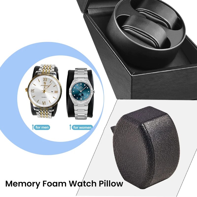 Double Watch Winder for Automa - Watch Winder Single ulasan dan harga