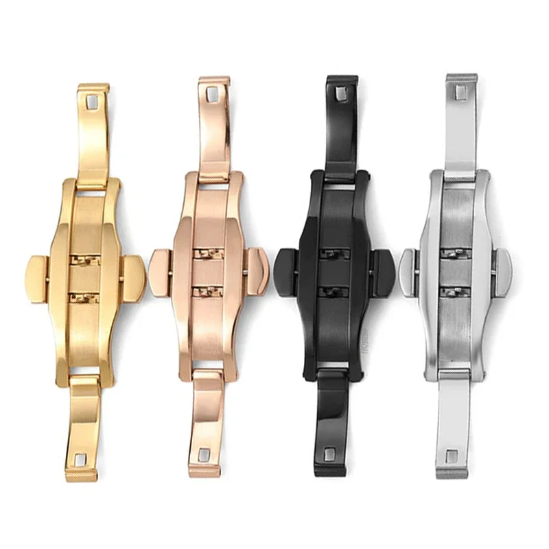 Polished Stainless Steel Buckl - Replacement Watch Bracelet ulasan dan harga