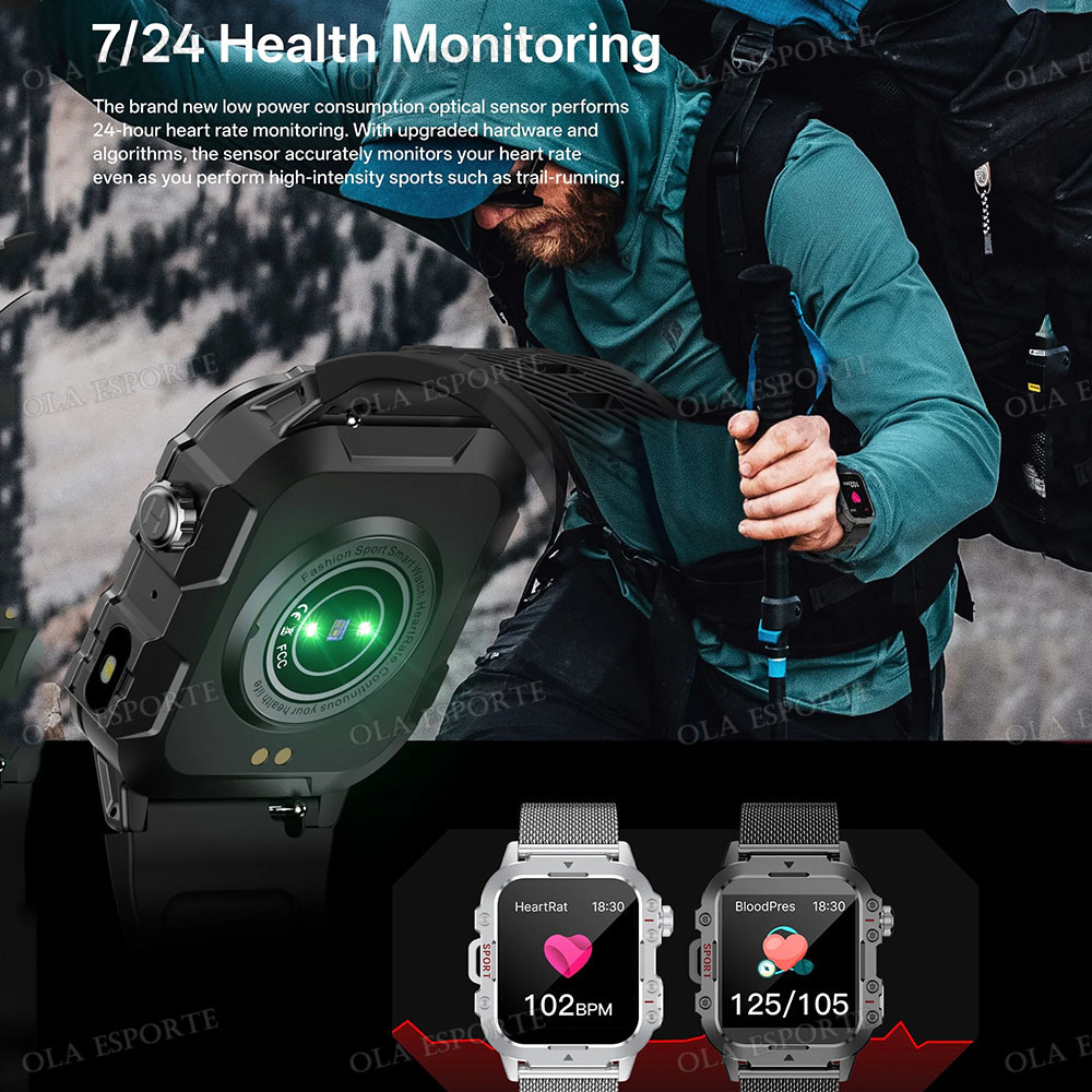 Military Outdoor Smart Watch M - Hybrid Smartwatch ulasan dan harga