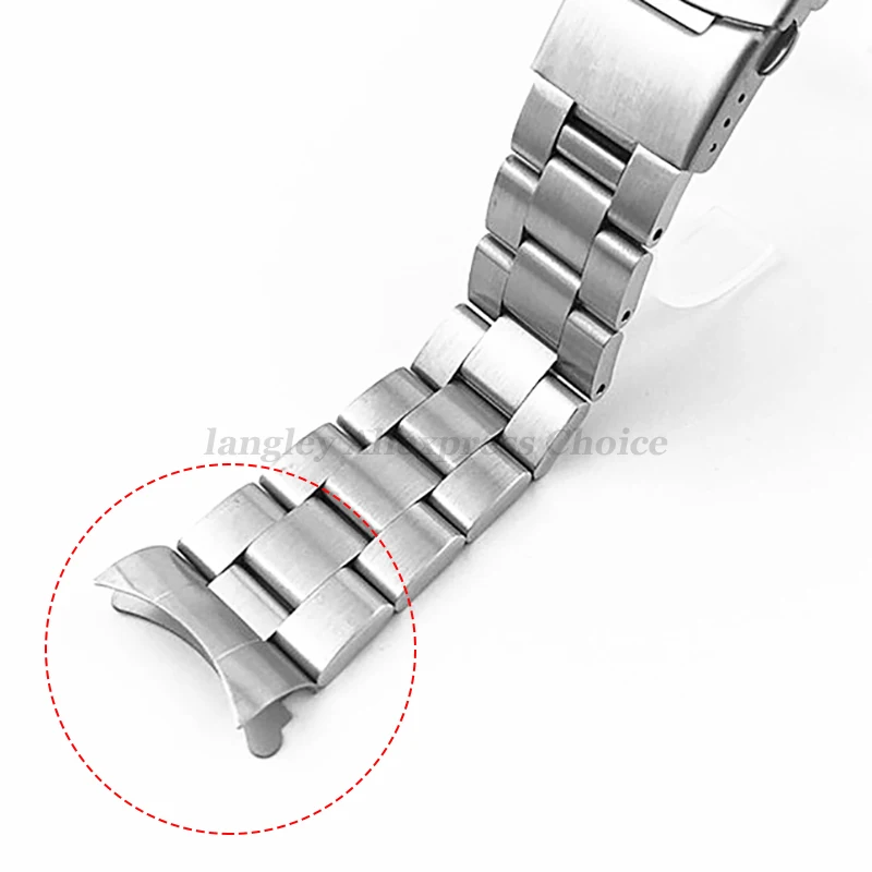 Curved End Link for Seiko SKX0 - Replacement Watch Bracelet ulasan dan harga