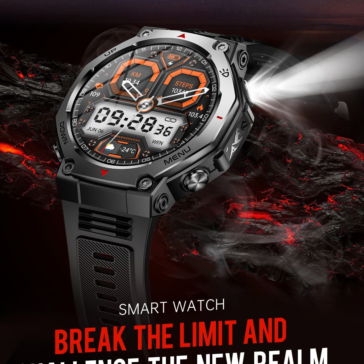 2025 New Professional Sports S - Watch Vs Smartwatch ulasan dan harga