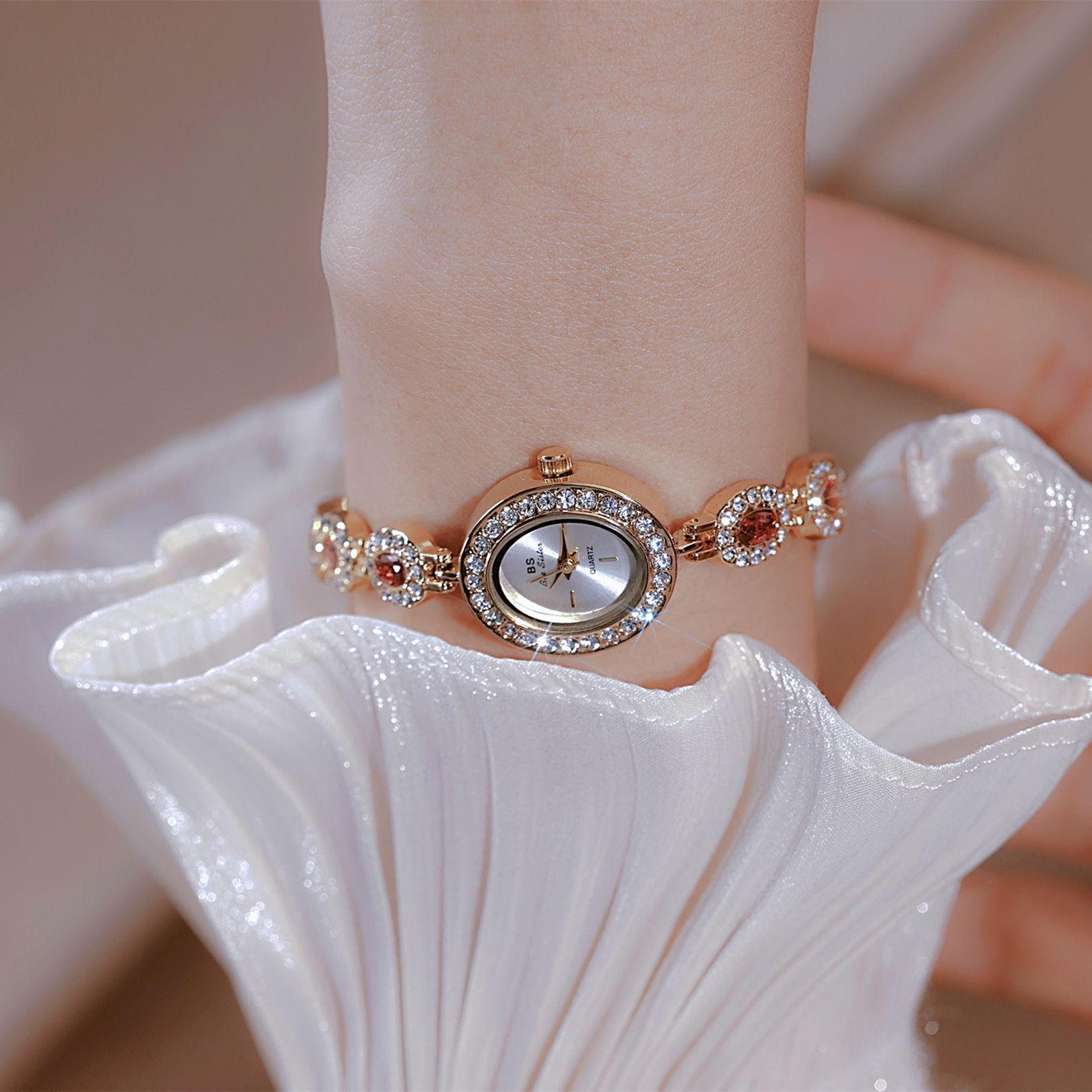 UTHAI New Women Chain Watch Li - Minimalist Thin Watch ulasan dan harga