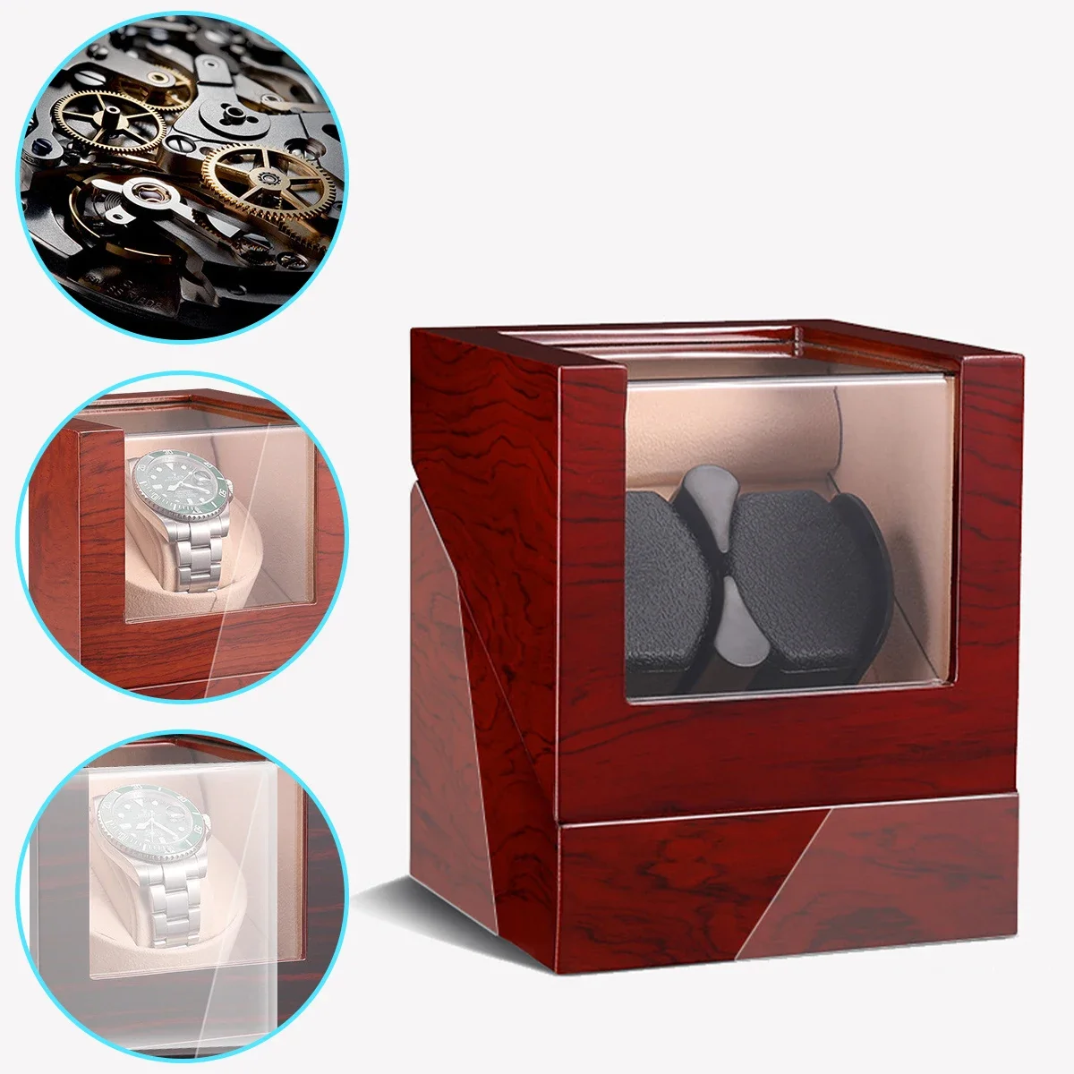 Multicolor Watch Winder For Au - Watch Winder Single ulasan dan harga
