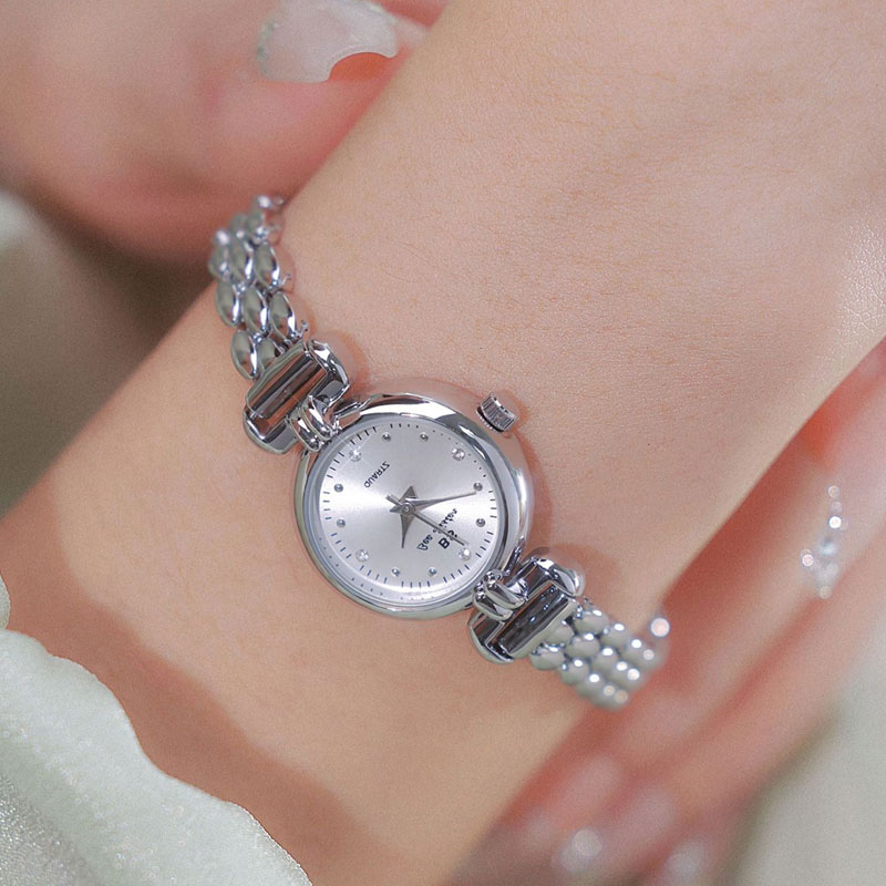 2024 New Luxury Ice Blue Silve - Minimalist Thin Watch ulasan dan harga