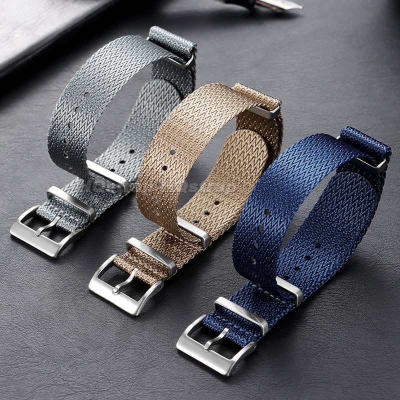 Canvas Nylon Watch Band 18mm 2 - Omega Watches Smartwatch ulasan dan harga
