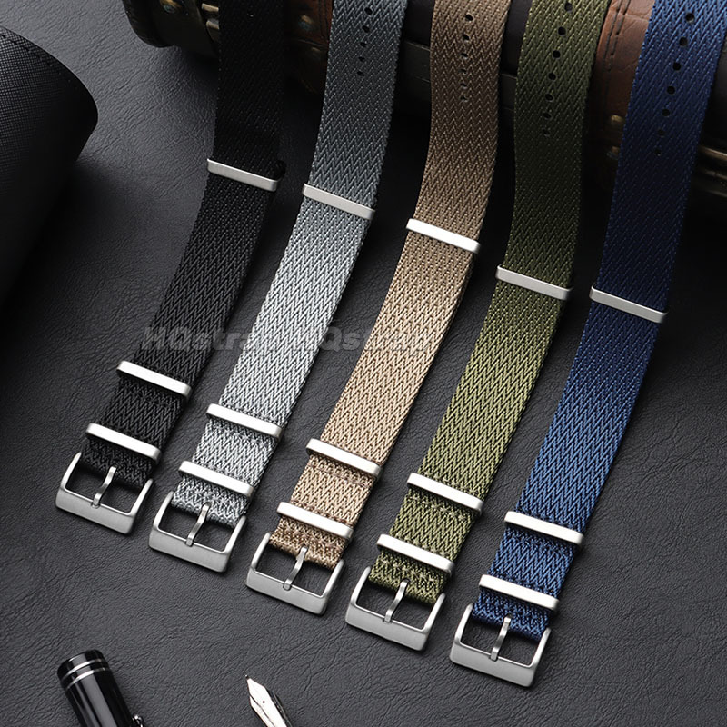 Canvas Nylon Watch Band 18mm 2 - Omega Watches Smartwatch ulasan dan harga