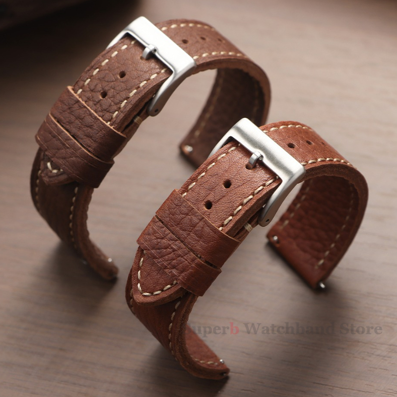 Cowhide Watch Band 20mm 22mm 2 - Omega Watches Smartwatch ulasan dan harga
