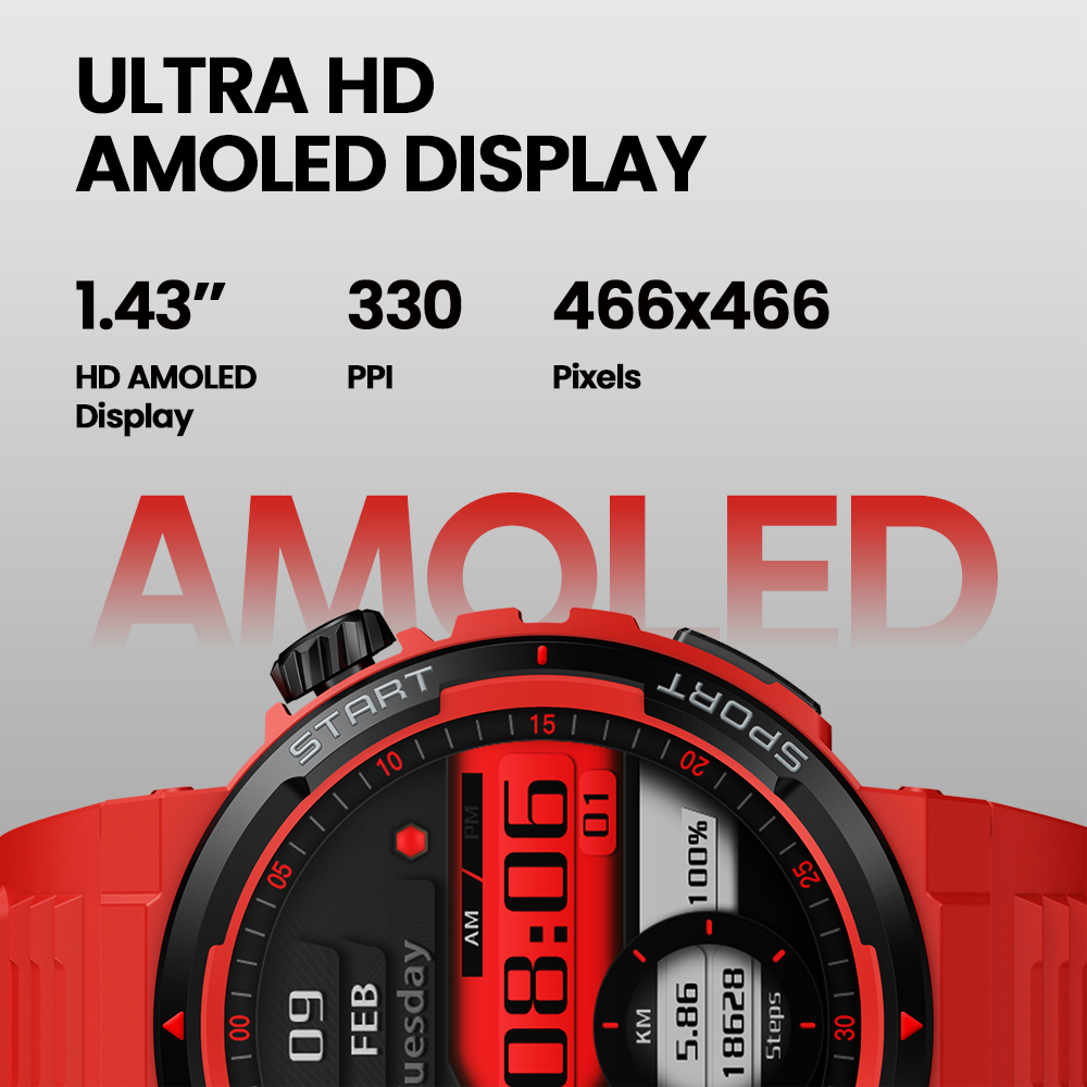 New Zeblaze Ares 3 Plus 1.43'' - Hybrid Smartwatch ulasan dan harga
