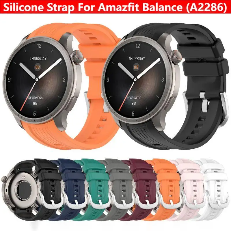 Silicone Strap for Amazfit Bal - Smartwatch Watches Amazfit ulasan dan harga
