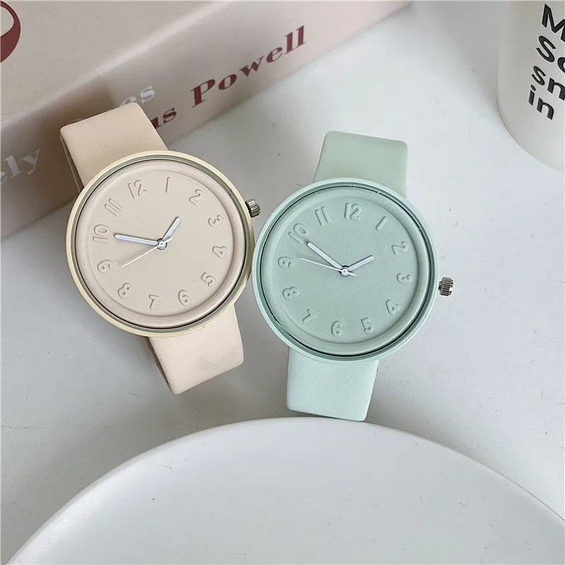 Makaron Color Series Women's W - Minimalist Thin Watch ulasan dan harga