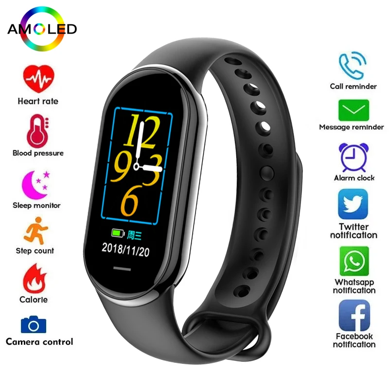 New Original Small M8 Band Sma - Smartwatch New Watches 2025 ulasan dan harga